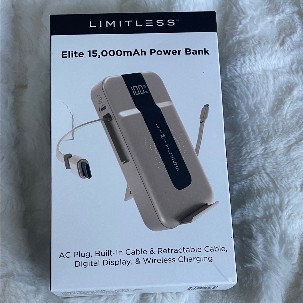 NWT limitless power bank